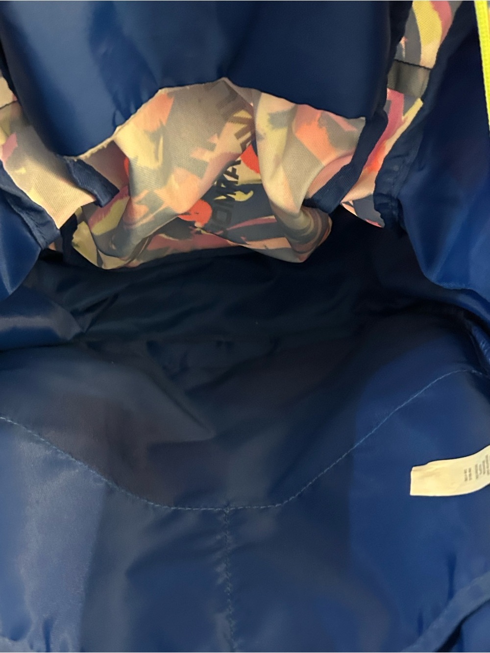 Under Armour Hustle Sport Backpack “ Tech Blue" pattern Colorway” - Picture 9 of 15